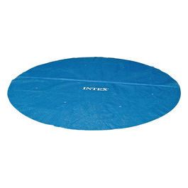 Intex Telo di Copertura Solare per Piscina Easy e Frame 488 cm Spessore 160 Micron Dimensioni di Produzione: Circa 470 cm 28014 Colore: Blu