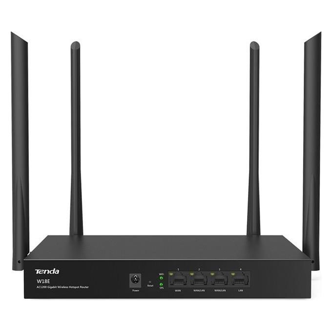 Tenda Ac1200 Gigabit Wireless Hotspot Router Wi-Fi Dual Band AC1200 Wireless