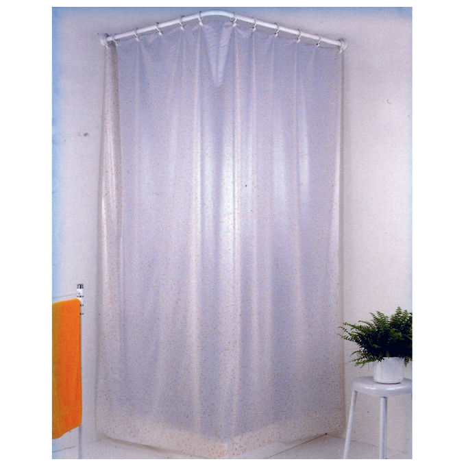 Tenda Doccia 120X200 Sole Giallo