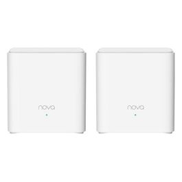 Tenda Nova Ex3(2-pack) Ax1500 Router Dual Band Wireless Wi-fi 6 Sistema Mesh Copertura Fino a 300mt