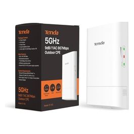 O1-5G Outdoor Access Point Esterno 11AC 867Mbps CPE 5Ghz 9dbi Auto-bridge Impermeabile IP65 Bianco