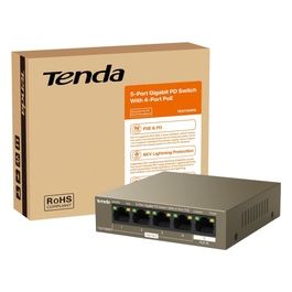 Poe Switch Desktop/Parete TEG1105PD 5 Porte Gigabit 10/100/1000 Mbit PoE Power Supply/Receive integration