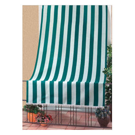 Popolone tenda da sole mediterraneo 140x300 cm poliestere tortora per balconi e finestre