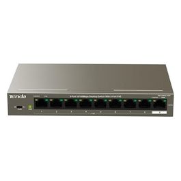 TEF1109P-8-102W Switch di Rete Fast Ethernet 10/100 Metallico Supporto Power over Ethernet