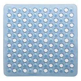 Gedy Tappeto Antiscivolo G-Maim Azzurro Opalino Pvc 0,1x50x50 Cm