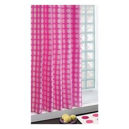 Tenda Doccia Poliestere Cell Fucsia Tessuto 200x240x0,1 Cm