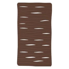 Tappeto Antiscivolo Wenge Pvc 75x36x0,4 Cm