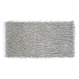 Tappeto In Cotone Grigio/Argento Cotone 2x120x70 Cm