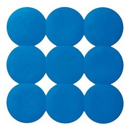 Tappeto Antiscivolo G-Giotto Azzurro Gomma 0,5x54,5x54,5 Cm