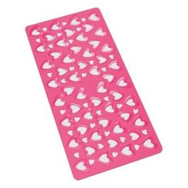 Tappeto Antiscivolo Fucsia Pvc 71,5x35,5x0,6 Cm