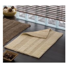 Tappeto In Cotone Champagne/Panna Cotone 2x50x80 Cm