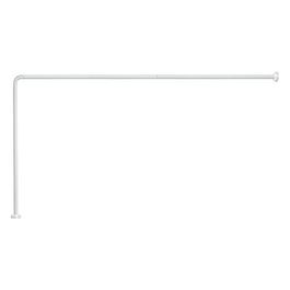 Telaio Angolare Bianco Alluminio 2,2x85x80 Cm