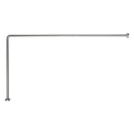 Telaio Angolare Cromato Alluminio 2,2x85x80 Cm