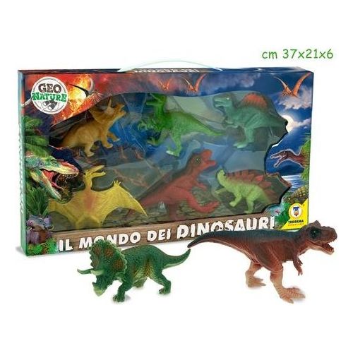Teorema Animali Dinosauri 6 Pezzi