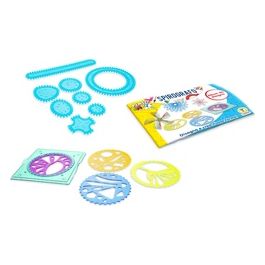 Gioco Creativo Spirografo e Stencil Plastiart