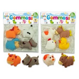 Gommolosi Animali Fattoria 4 Pezzi