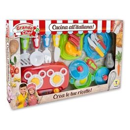 Teorema Playset Cucina Grande Chef Fornello con Pentoline