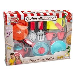 Playset Cucina Grande chef Fornello con Pentoline