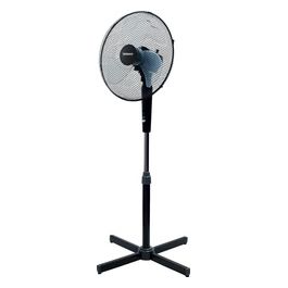 Ventilatore a Piantana Windzeta con Pale Nero per Climatizzazione e Comfort Ottimale