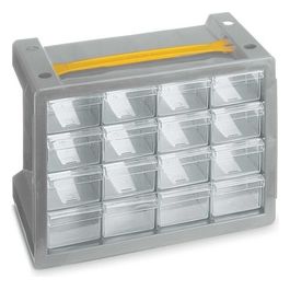 Cassettiera Bricolage Poker 16 Grigio Sky L27,9 X P15 X H19,5