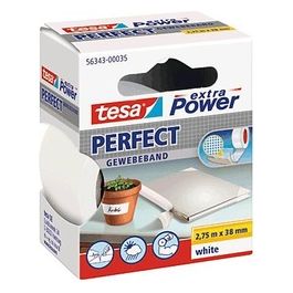 Tesa Cf6 nastro Telato 38mmx2 75m Bianco