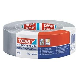 Tesa Duct Tape 50mtx48mm Heavy Duty Professionale Silver