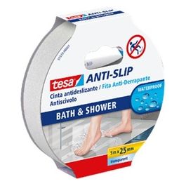 Tesa Nastro Antisdrucciolo 25X5Mt Per Doccia