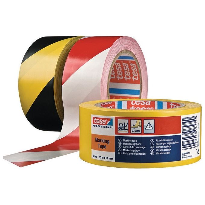 Tesa Nastro Segnale 33X50 Bian/Ros 60760