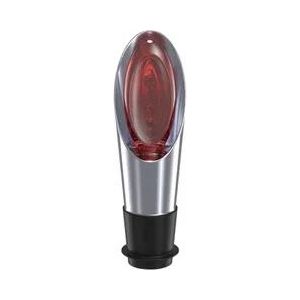 Tescoma 695438 Tappo Per Bottiglie E Decanter Nero, Rosso, Acciaio Inox-image