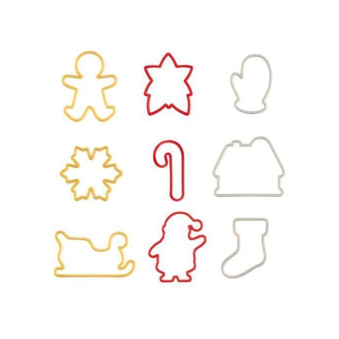 Tescoma Taglia Biscotti Natale set 9 Delicia
