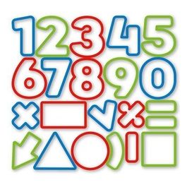 Taglia Biscotti Numeri Set 21 Delicia