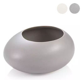 Vaso Fiori Stones Bianco 9x11x6.5cm Fancy
