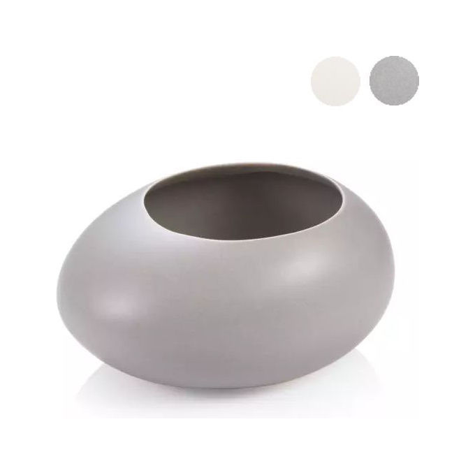 Tescoma Vaso Fiori Stones Bianco 9x11x6.5cm Fancy