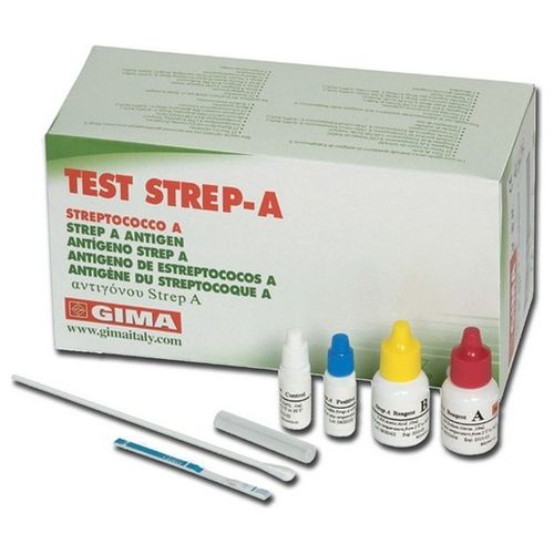 Test Strep-A - Streptococco - Striscia conf. 25 pz.