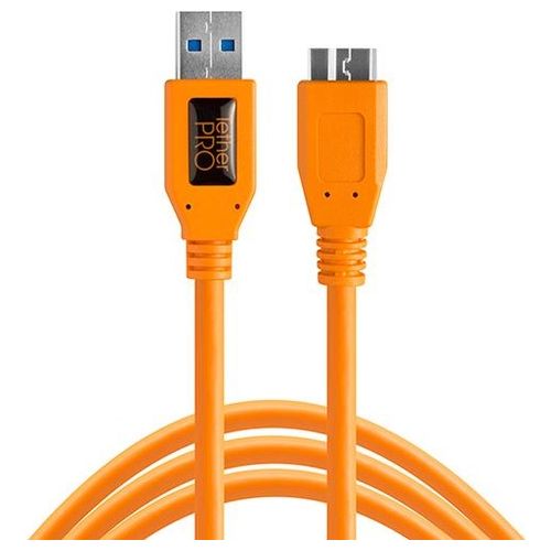 Tether Tools TetherPro USB 3.0 A/Micro B 4.6mt Arancio