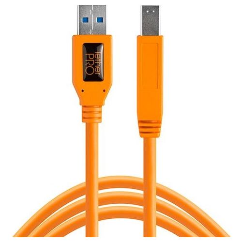 Tether Tools TetherPro USB 3.0 A-B Stecker 4.6mt Arancio