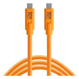 Tether Tools USB-C a USB-C 4.60mt Arancio