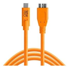Tether Tools USB-C a 3.0 Micro- B 4.60mt Arancio