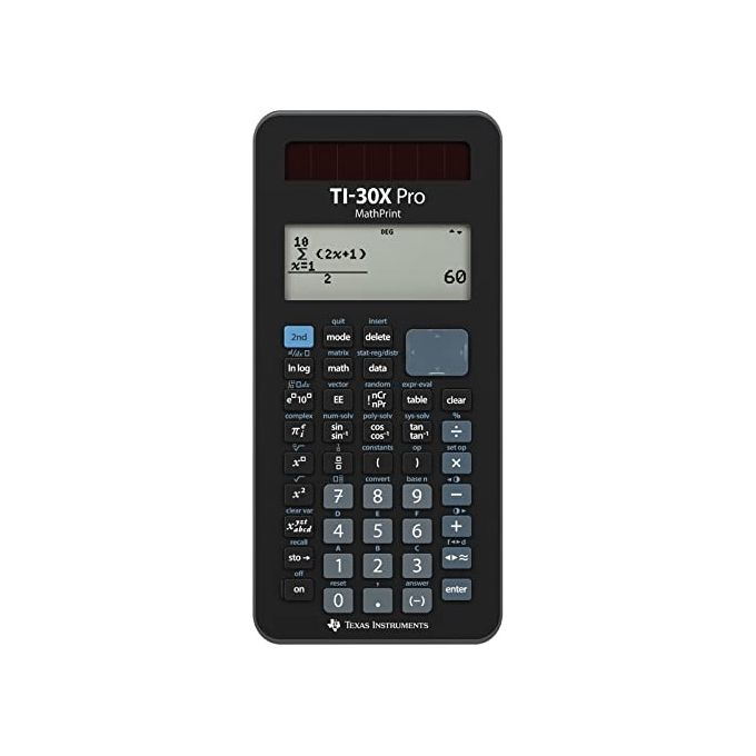 Texas Instruments TI 30X Pro MathPrint Calcolatrice