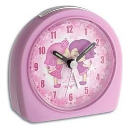TFA Best Friends Sveglia Elettronica per Bambini Rosa