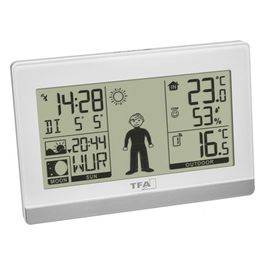 TFA Dostmann 35.1159.02 Weather Boy Stazione Meteo Radiocontrollata Bianco