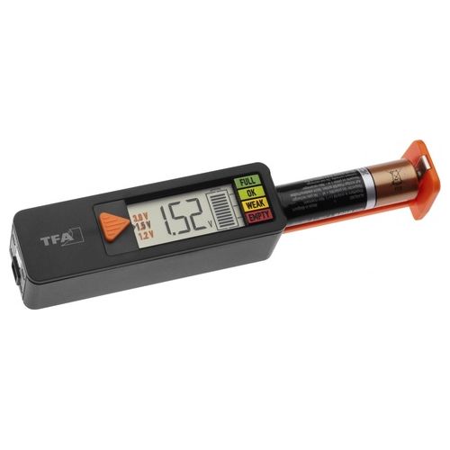 TFA Dostmann 98.1126.01 BatteryCheck Tester per Batterie