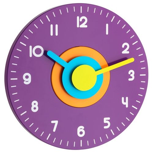 TFA Dostmann Design Wall Clock Orologio da Parete Purple