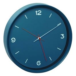 TFA Dostmann Orologio da Parete Analogico Blu Petrolio