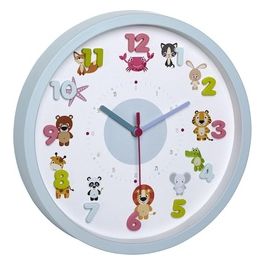 TFA Dostmann Orologio da Parete per Bambini Piccoli Animali