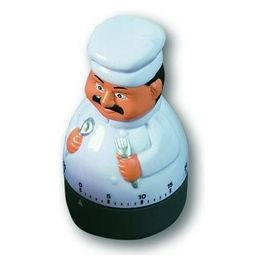 Tfa-Dostmann Timer da Cucina Cuoco Nero/Bianco/Beige