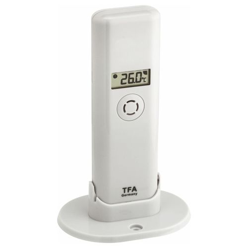 Tfa-Dostmann Weatherhub SmartHome Temperatura Sensore Supplementare Bianco