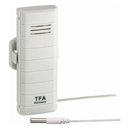 TFA Dostmann WeatherHub Temperature Transmitter and Waterproof Sensor