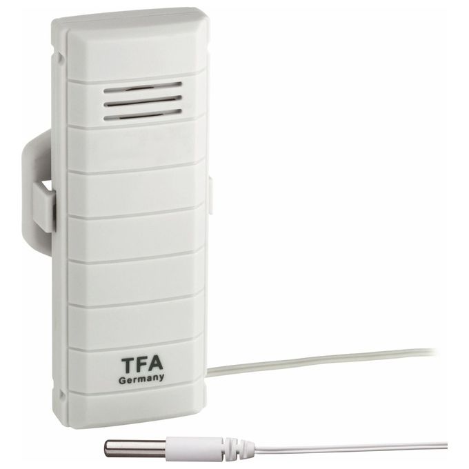 TFA Dostmann WeatherHub Temperature Transmitter and Waterproof Sensor