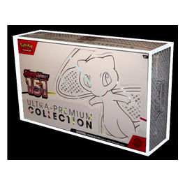 The Acrylic Box, Custodia Protettiva Pokemon Collezione 151 Ultra-Premium